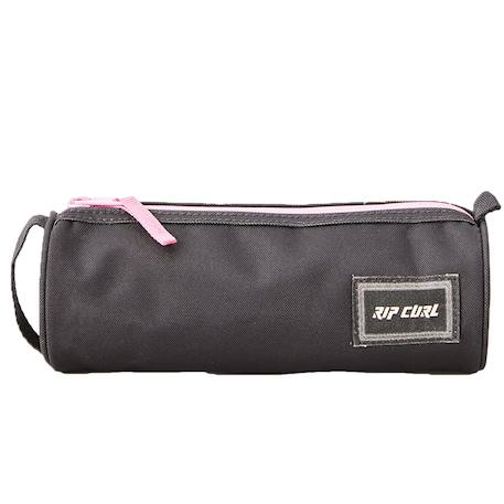 Trousse ronde rip curl & 21 cm Noir / rose 2 - vertbaudet enfant 