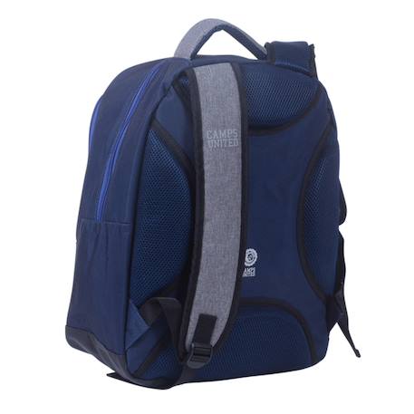 Sac à dos garçon camps united camps fancy 42 cm – 2 compartiments zippés Bleu / gris / anthracite / bleu 2 - vertbaudet enfant 