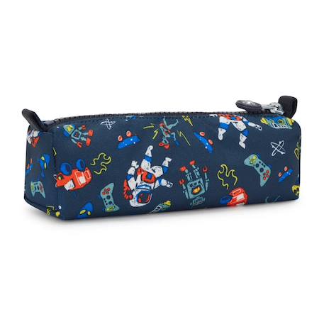 Trousse scolaire garçon kipling freedom space game - qualité premium Bleu / multicolore 4 - vertbaudet enfant 