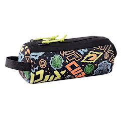 -Trousse garçon double compartiment 21 cm rip curl polyester recyclé