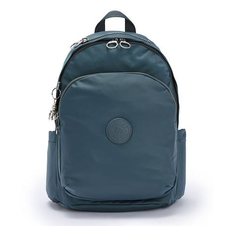Sac à dos delia 16l polyamide hydrophobe - porte clé singe Gris / bleu / marine / blanc 2 - vertbaudet enfant 
