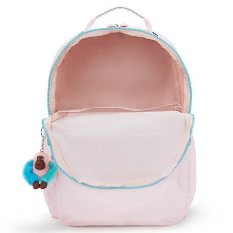 Sac à dos kipling seoul lap sea 44 cm - avec compartiment pour ordinateur Bleu / rose 4 - vertbaudet enfant 