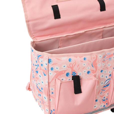 Sac à dos à roulettes fille rip curl 38 cm 2 compartiments Rose 4 - vertbaudet enfant 