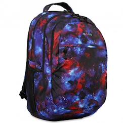 Sac à dos primaire 48 cm galaxy space à poches zippées – jworld  - vertbaudet enfant