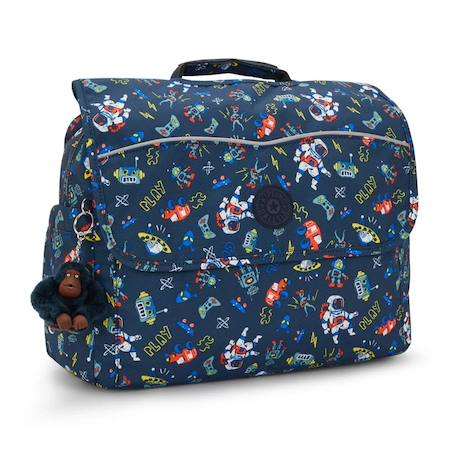 Cartable enfant garçon kipling codie m space game 38 cm - qualité premium  - vertbaudet enfant