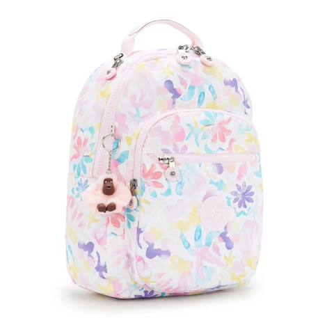 Fille-Accessoires-Cartable, trousse-Sac à dos fille kipling seoul s aqua sea 35 cm - avec compartiment pour tablette