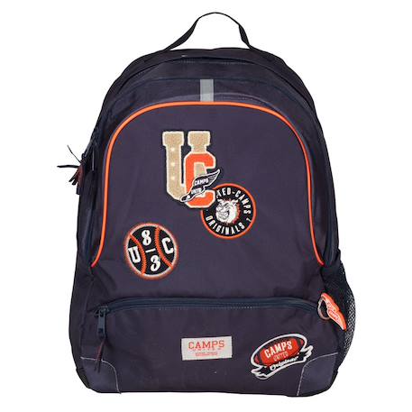 Sac à dos camps girl 42 cm – 2 compartiments zippés, poche Orange 2 - vertbaudet enfant 