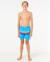 Short de bain volley surf revival enfant Blue paint 5 - vertbaudet enfant 