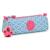 Trousse zippée freedom 22 cm motif dreamy geo Bleu / rose / foncé / noir 1 - vertbaudet enfant 