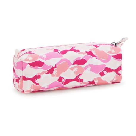 Trousse 2 compartiments kipling cute palm 22 cm Rose 4 - vertbaudet enfant 