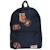 Sac à dos fille 42 cm camps girl multi patch 1 compartiment zippé Multicolore 2 - vertbaudet enfant 