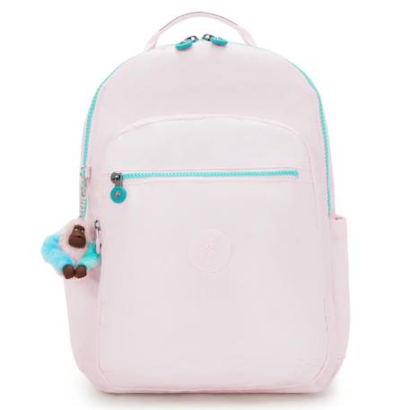 Sac à dos ordinateur 15 pouces kipling seoul college extra – a4 Rose 2 - vertbaudet enfant 
