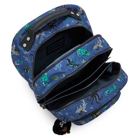 Sac à dos kipling class room 43 cm (undersea party) Multicolore 3 - vertbaudet enfant 