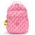 Sac à dos scolaire kipling seoul lap adorable hearts – gorille en peluche 27 l Rose/blanc/vert 2 - vertbaudet enfant 