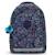 Sac à dos scolaire fille kipling class room polyester motif disco fish Bleu / rose / bleu 2 - vertbaudet enfant 
