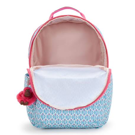 Sac à dos kipling seoul college dreamy geo grand format – 32 l Bleu ciel 4 - vertbaudet enfant 