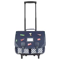 Cartable à roulettes 41 cm - collection scolaire 2025 (matheo)  - vertbaudet enfant