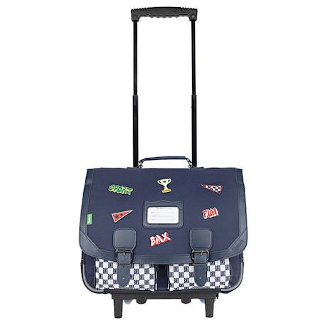 Fille-Cartable à roulettes 41 cm - collection scolaire 2025 (matheo)