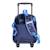 Sac à dos à roulettes maternelle - compact - chacha Bleu marine 2 - vertbaudet enfant 