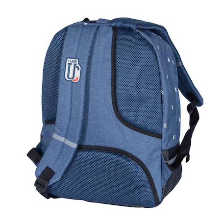 Sac à dos scolaire garçon 2 compartiments camps 42 cm Bleu 2 - vertbaudet enfant 