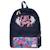 Sac à dos scolaire fille imprimé floral ettavee 42 cm Noir / multicolore 2 - vertbaudet enfant 