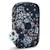 Trousse fille kipling tissu synthétique imprimé flower field Bleu/noir/blanc/rose 1 - vertbaudet enfant 