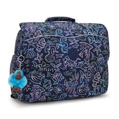 Cartable scolaire kipling codie m disco fish 38 cm – format a4  - vertbaudet enfant