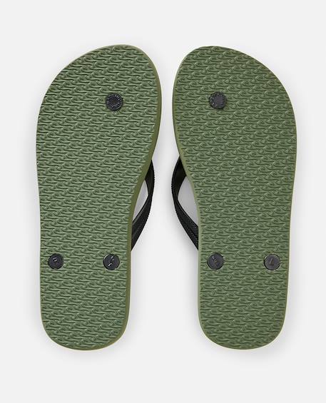 Tongs sandales sessions bloom garçon Faded denim+Olive 9 - vertbaudet enfant 