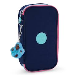 Jouet-Trousse fille kipling tissu synthétique imprimé resort navy