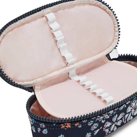 Trousse enfant kipling duobox flower field 20 cm, zip, 14 emplacements Multicolore 4 - vertbaudet enfant 