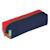 Trousse simple bicolore 21 cm polyester éco-responsable Bleu / rouge 1 - vertbaudet enfant 