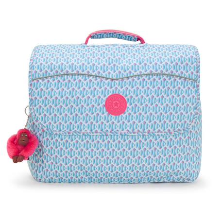 Cartable enfant fille kipling codie m dreamy geo 38 cm - qualité premium Bleu / rose 2 - vertbaudet enfant 