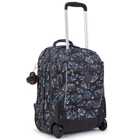 Fille-Sac à dos à roulettes kipling sari 48 cm (jungle fun race)