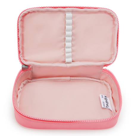 Trousse fille kipling tissu synthétique coloris Rose 3 - vertbaudet enfant 