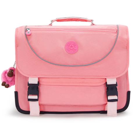 Cartable enfant kipling preppy 41 cm - qualité premium Corail 2 - vertbaudet enfant 