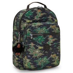 Sac à dos ordinateur kipling seoul lap camo treasure 27l 15 pouces  - vertbaudet enfant
