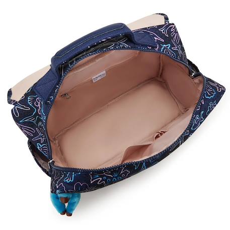 Cartable scolaire kipling codie m disco fish 38 cm – format a4 Noir / bleu / marine / bleu 3 - vertbaudet enfant 