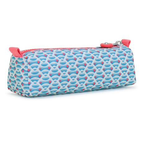 Trousse zippée freedom 22 cm motif dreamy geo Bleu / rose / foncé / noir 4 - vertbaudet enfant 