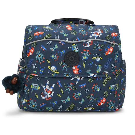 Sac à dos école maternelle kipling codie s plus space game 30 cm Bleu / bleu / marine 2 - vertbaudet enfant 