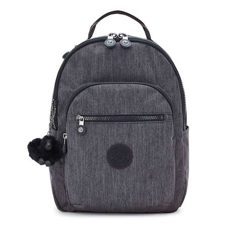 Sac à dos kipling seoul s active denim 35 cm - avec poche protectrice pour tablette Noir / gris 2 - vertbaudet enfant 