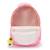 Sac à dos scolaire fille kipling seoul lap adorable hearts – gorille en peluche 27 l Rose/blanc/vert 4 - vertbaudet enfant 
