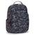 Sac à dos scolaire kipling seoul en tissu synthétique imprimé Noir / bleu 1 - vertbaudet enfant 