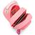 Sac à dos scolaire kipling class room polyester motif Rose 3 - vertbaudet enfant 