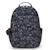 Sac à dos scolaire kipling seoul en tissu synthétique imprimé Noir / bleu 2 - vertbaudet enfant 