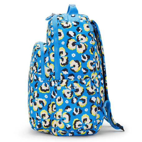 Sac à dos ordinateur seoul leopard floral 15 pouces Bleu / multicolore / gris 4 - vertbaudet enfant 