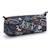 Trousse nylon lisse avec porte-clé singe Noir / bleu 4 - vertbaudet enfant 