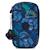 Trousse zippée kipling 50 stylos 21 cm monkey fun Bleu 2 - vertbaudet enfant 