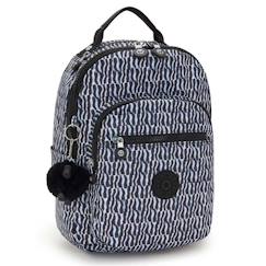 Sac à dos fille kipling seoul s holiday waves 35 cm - avec poche protectrice pour tablette  - vertbaudet enfant