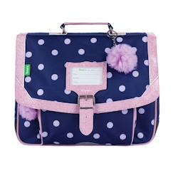 Cartable romy 35 cm en polyester recyclé imperméable  - vertbaudet enfant