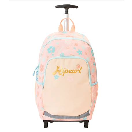 Sac à dos à roulettes fille - polyester premium Rose 3 - vertbaudet enfant 